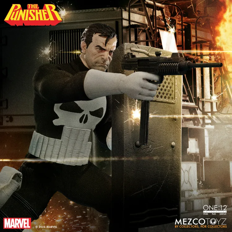 One 12 Collective Punisher Action Figure DS Modellismo One 12 Collective Punisher Action MEZCO TOYS