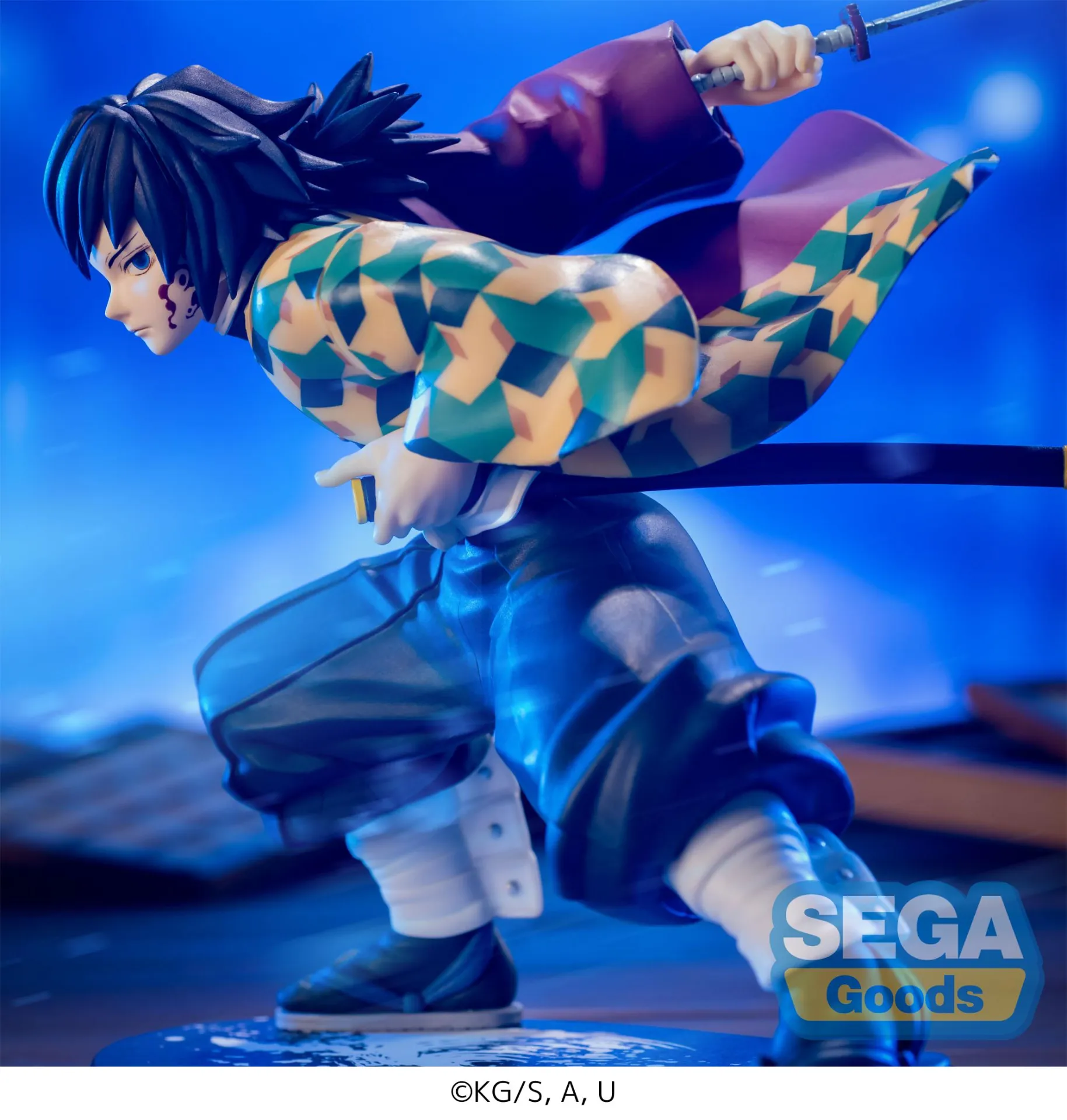 Demon Slayer Giyu Tomioka Awakening Luminasta Figure DS Modellismo Demon Slayer Giyu Tomioka Awakening