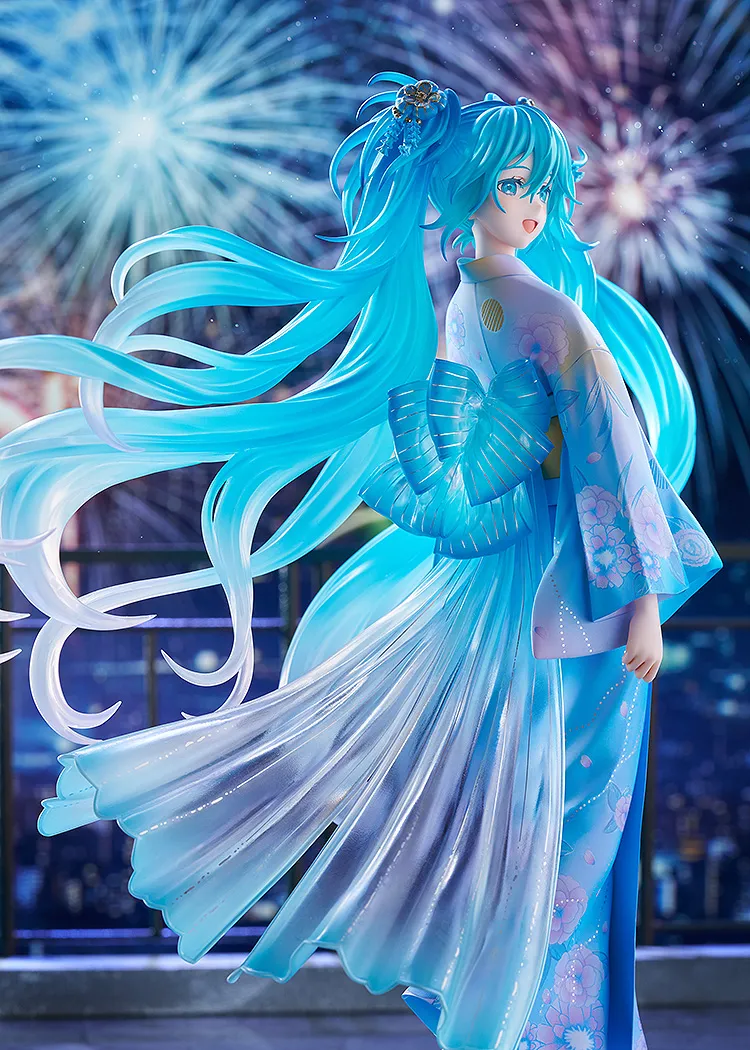 Hatsune Miku Music and Fireworks 1/7 Figure DS Modellismo Hatsune Miku Music Fireworks scala 1/7