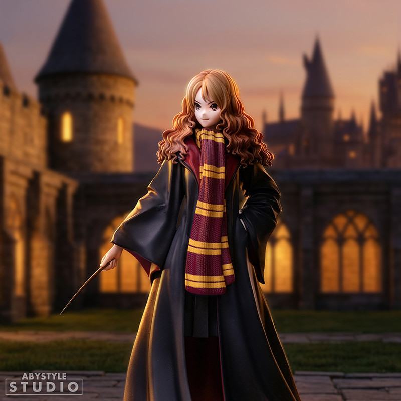 Statua Harry Potter Hermione Granger Manga Style 1/10 Super Figure Collection DS Modellismo Statua Harry Potter Hermione scala 1/10