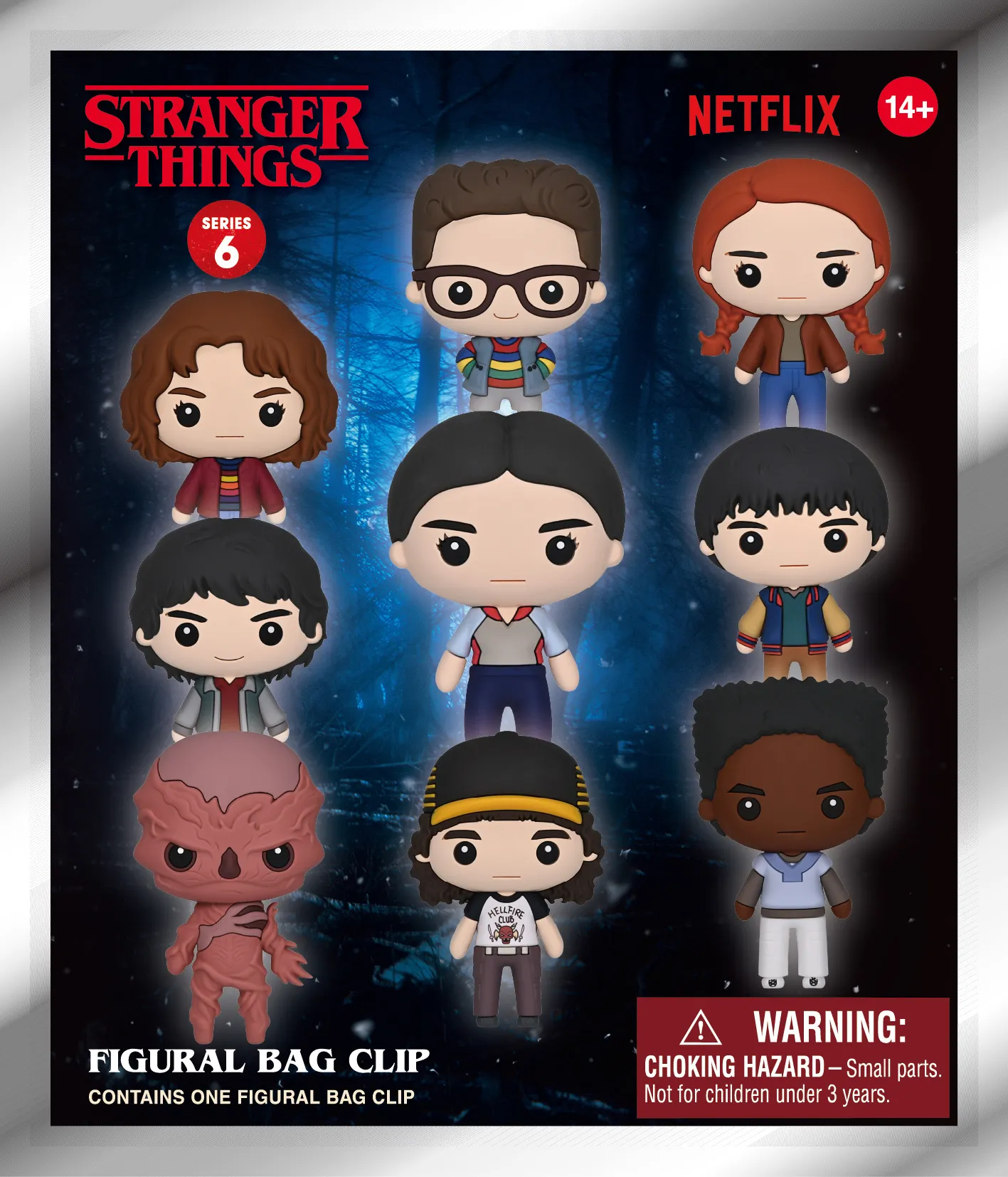 Clip ferma sacchetti Stranger Things S5 Blind Box (24) DS Modellismo Clip ferma sacchetti Stranger Things S5