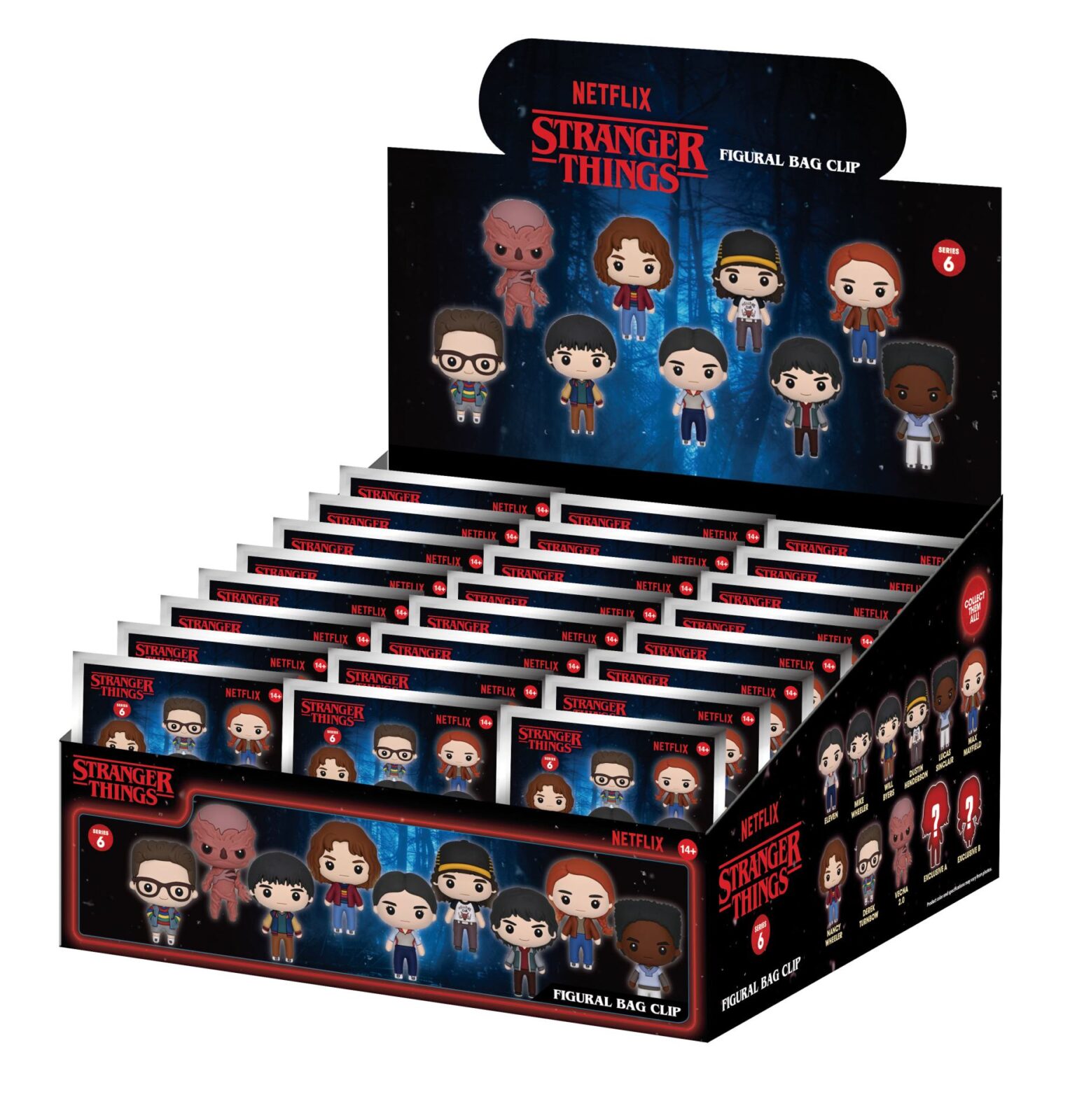Clip ferma sacchetti Stranger Things S5 Blind Box (24) DS Modellismo Clip ferma sacchetti Stranger Things S5