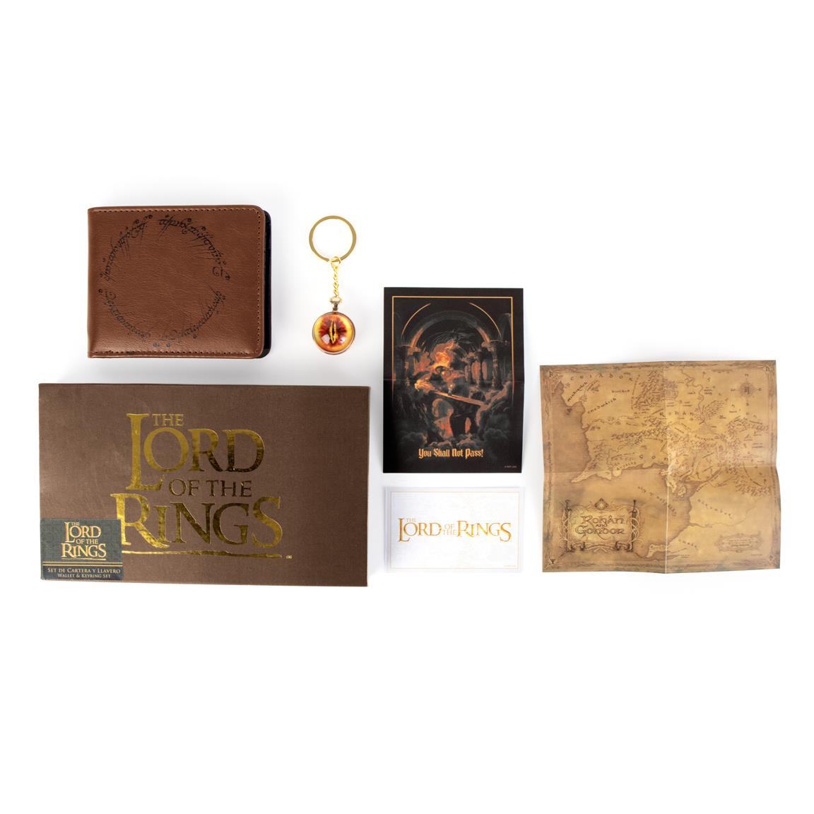 Portachiavi Il Signore degli Anelli Wallet & Gift Set DS Modellismo Portachiavi Il Signore degli Anelli Wallet