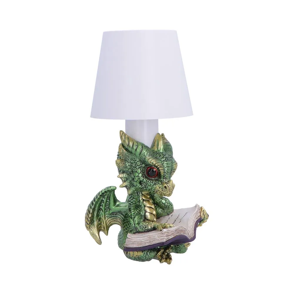 Green Book Dragon Lamp DS Modellismo Green Book Dragon Lamp NEMESIS NOW