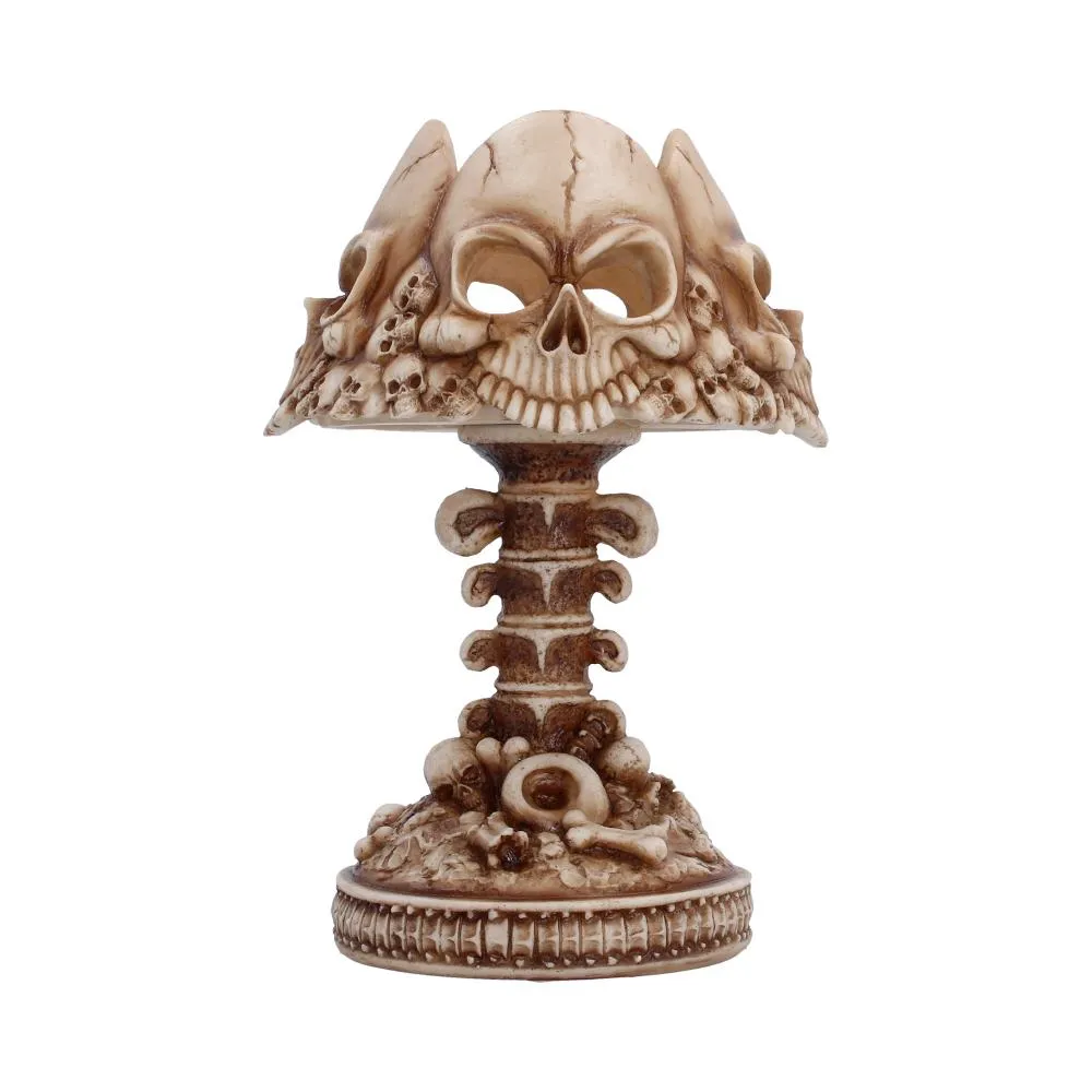 Gothic Skull Lamp Bone DS Modellismo Gothic Skull Lamp Bone NEMESIS NOW