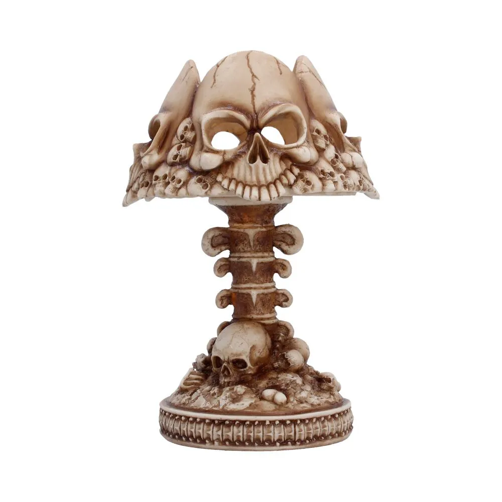 Gothic Skull Lamp Bone DS Modellismo Gothic Skull Lamp Bone NEMESIS NOW