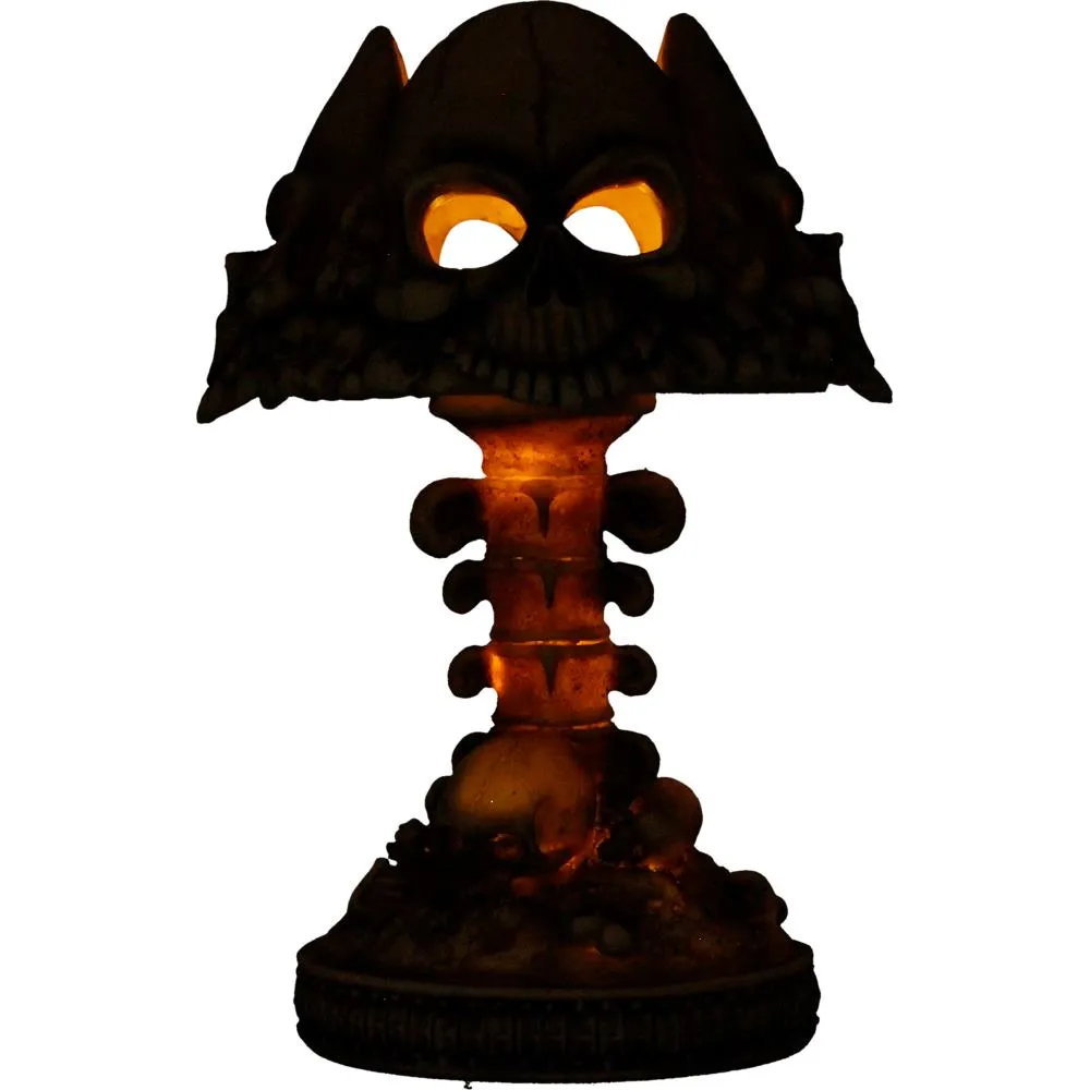 Gothic Skull Lamp Bone DS Modellismo Gothic Skull Lamp Bone NEMESIS NOW
