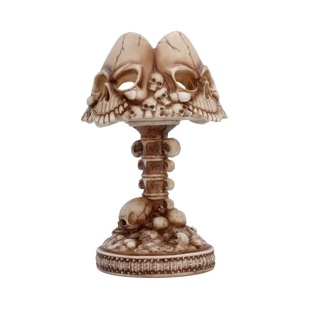 Gothic Skull Lamp Bone DS Modellismo Gothic Skull Lamp Bone NEMESIS NOW
