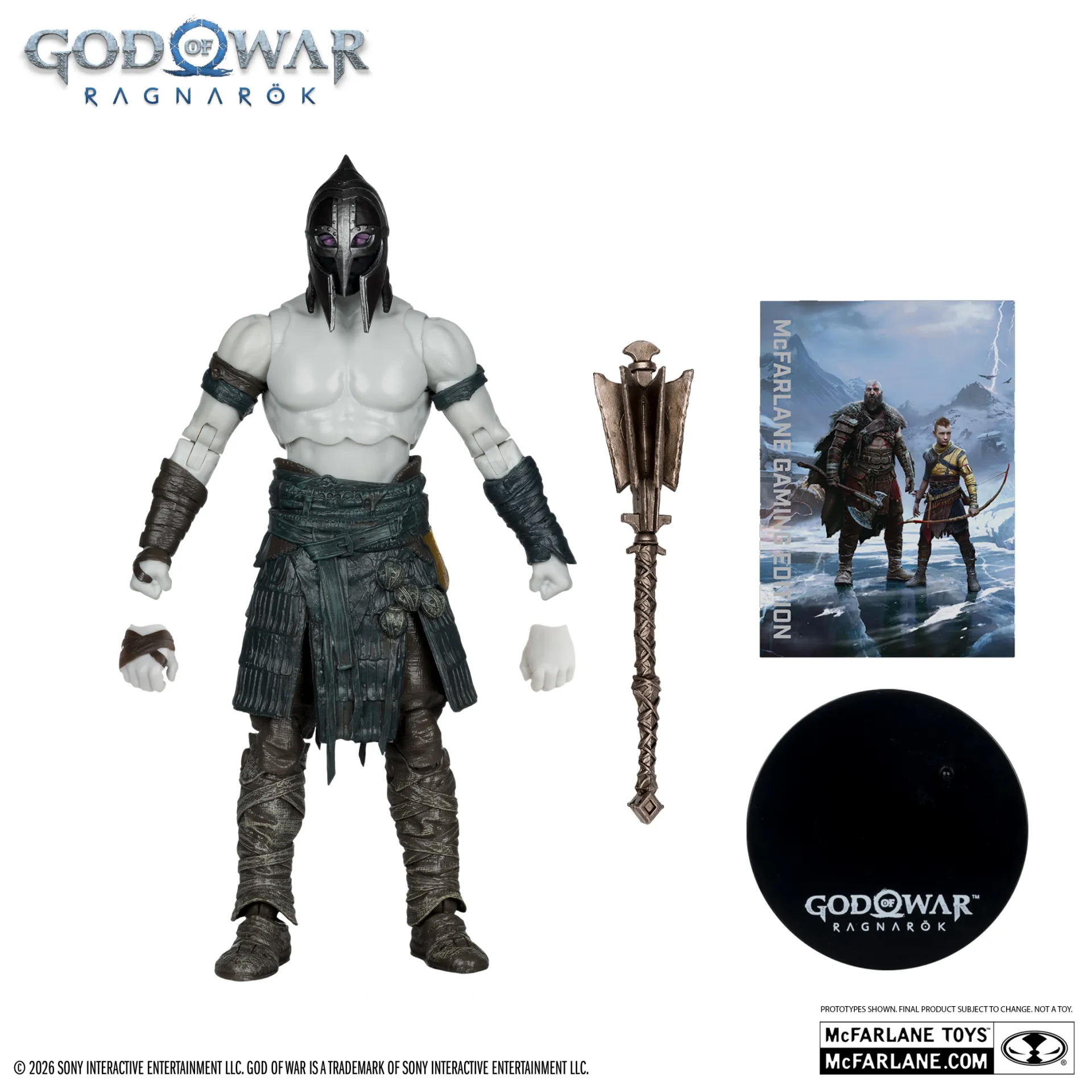 McFarlane Gaming Edition 7INCH God of War WV1 Einherjar Figure DS Modellismo McFarlane Gaming 7INCH God War WV1 Einherjar