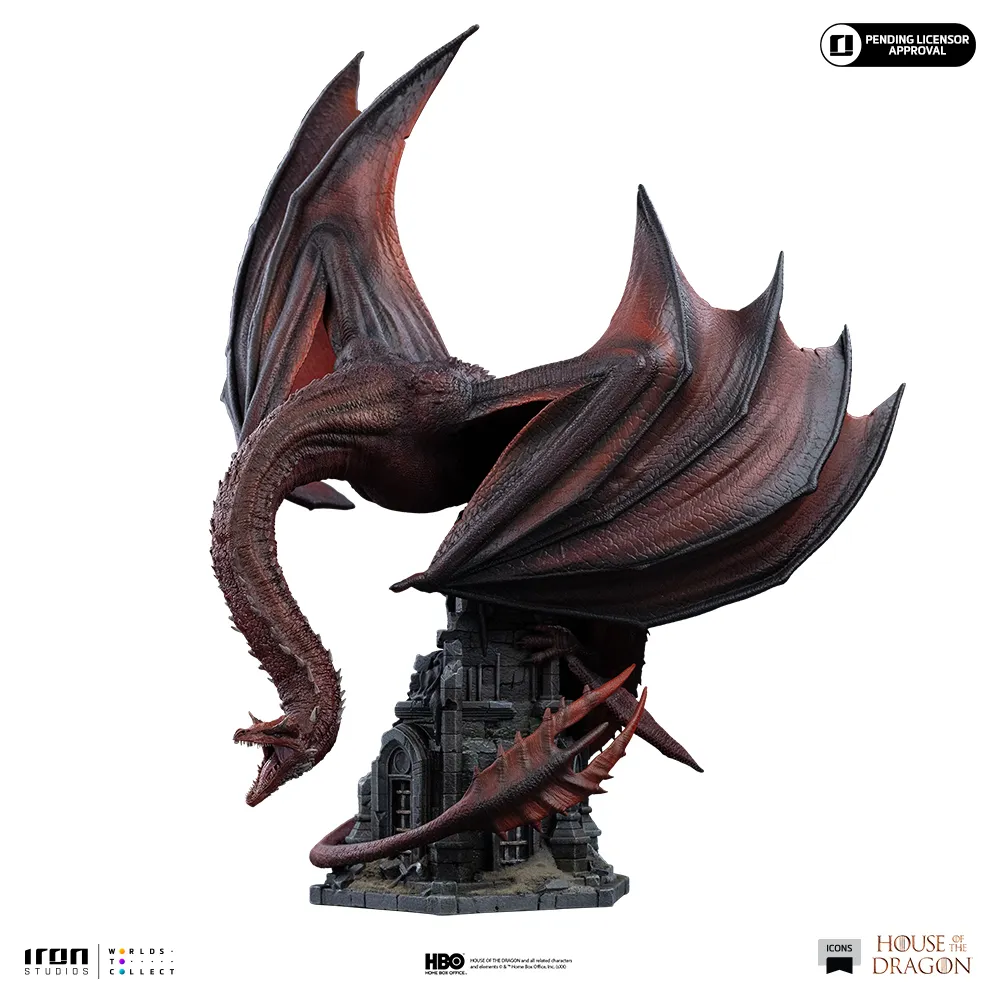 Statua House OF the Dragon Caraxes 1/10 DS Modellismo Statua House Dragon Caraxes scala 1/10