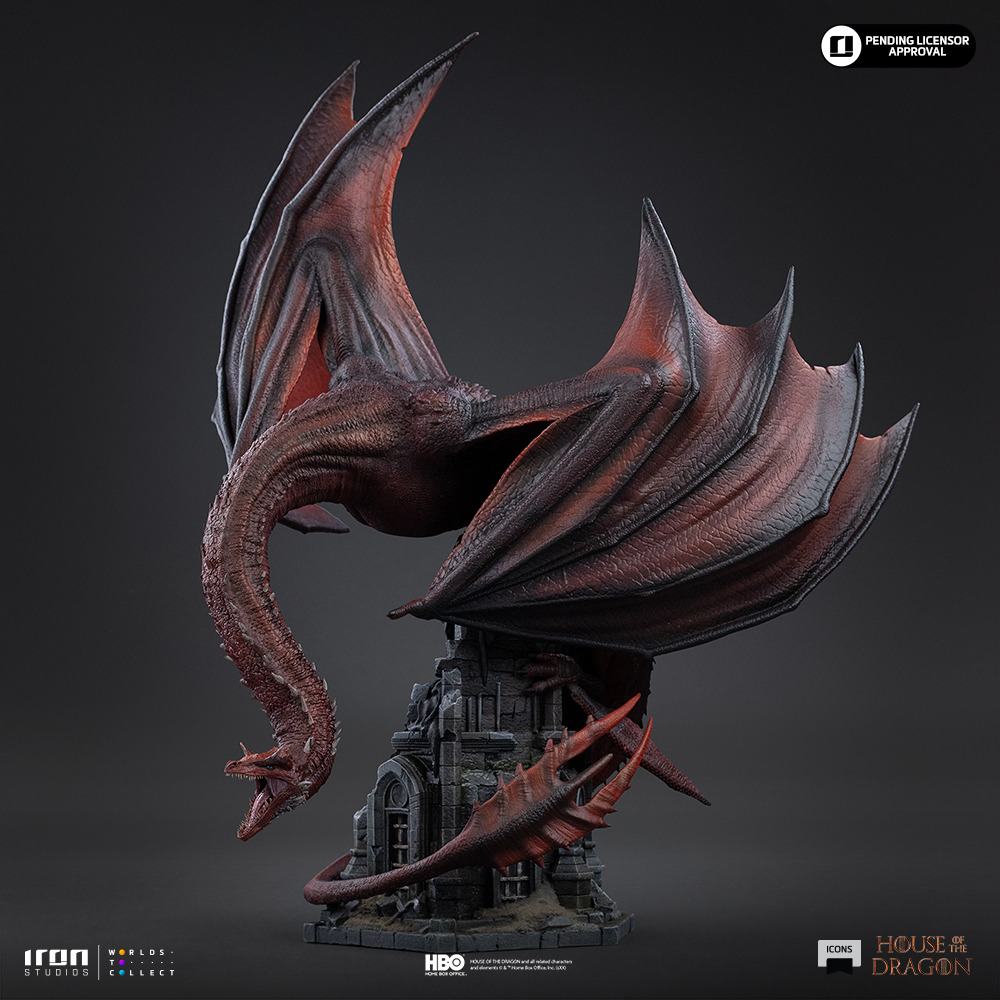 Statua House OF the Dragon Caraxes 1/10 DS Modellismo Statua House Dragon Caraxes scala 1/10