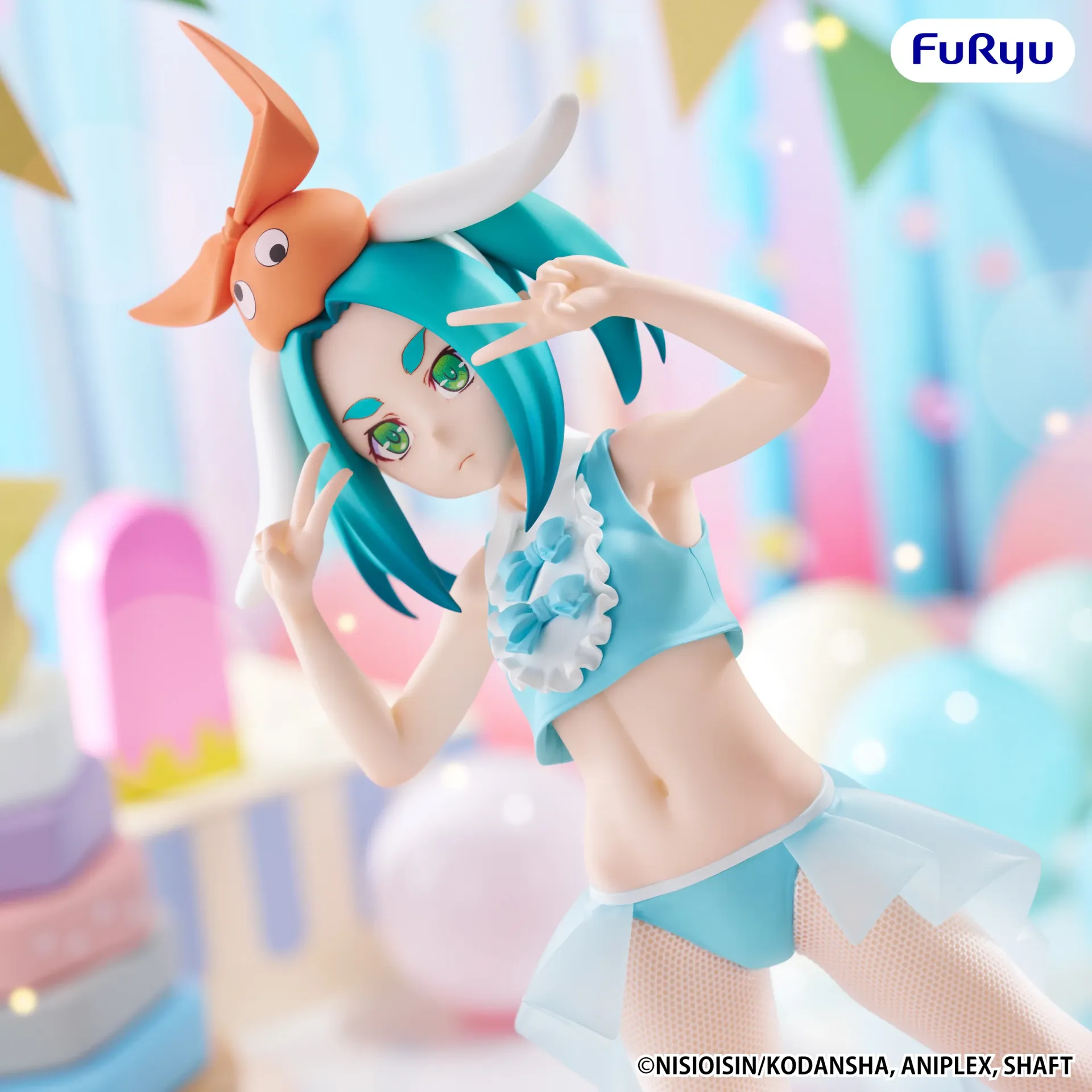 Monogatari Yotsugi Ononoki Bicute Bunnies Figure DS Modellismo Monogatari Yotsugi Ononoki Bicute Bunnies