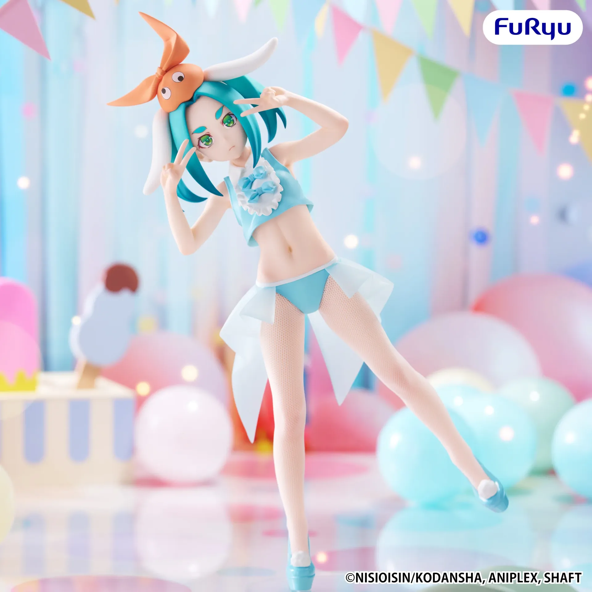 Monogatari Yotsugi Ononoki Bicute Bunnies Figure DS Modellismo Monogatari Yotsugi Ononoki Bicute Bunnies