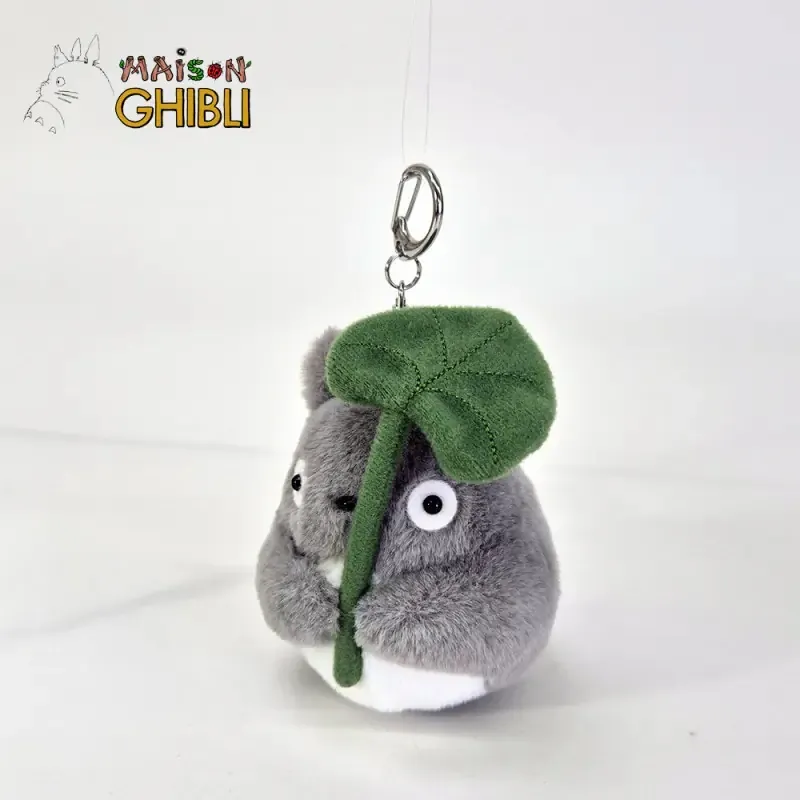 Portachiavi Il mio vicino Totoro Big Totoro with Leaf Nakayoshi DS Modellismo Portachiavi Il mio vicino Totoro Big Totoro