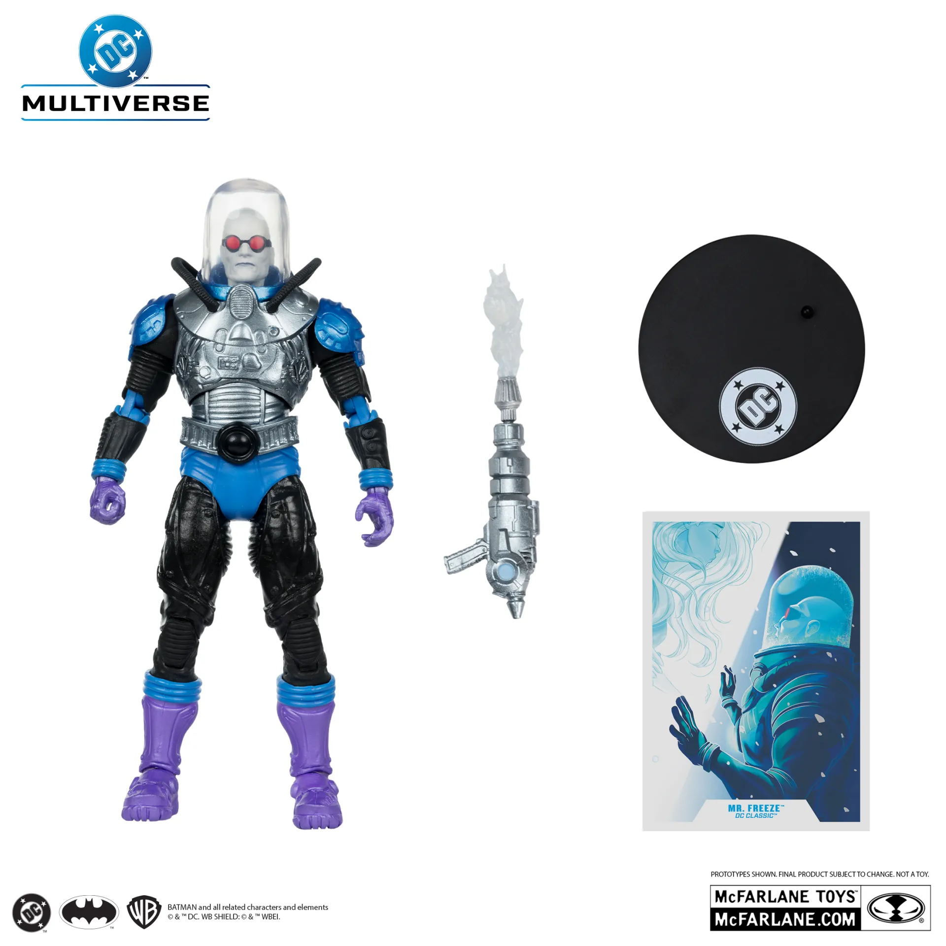 McFarlane Vault DC Multiverse 7INCH MR. Freeze Action Figure DS Modellismo McFarlane Vault Dc Multiverse 7INCH Mr.