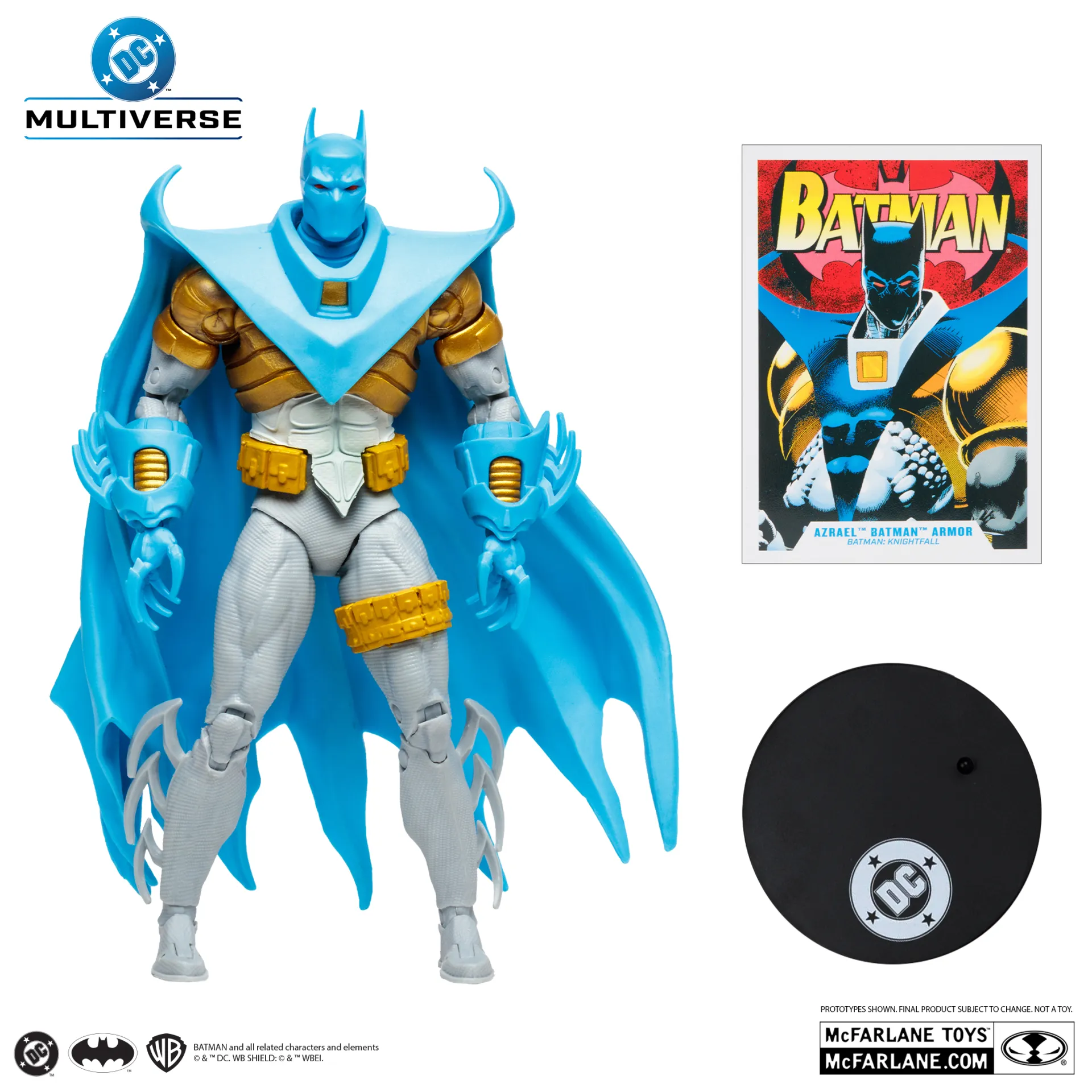 McFarlane Vault DC Multiverse 7INCH Azrael Batman Action Figure DS Modellismo McFarlane Vault Dc Multiverse 7INCH Azrael