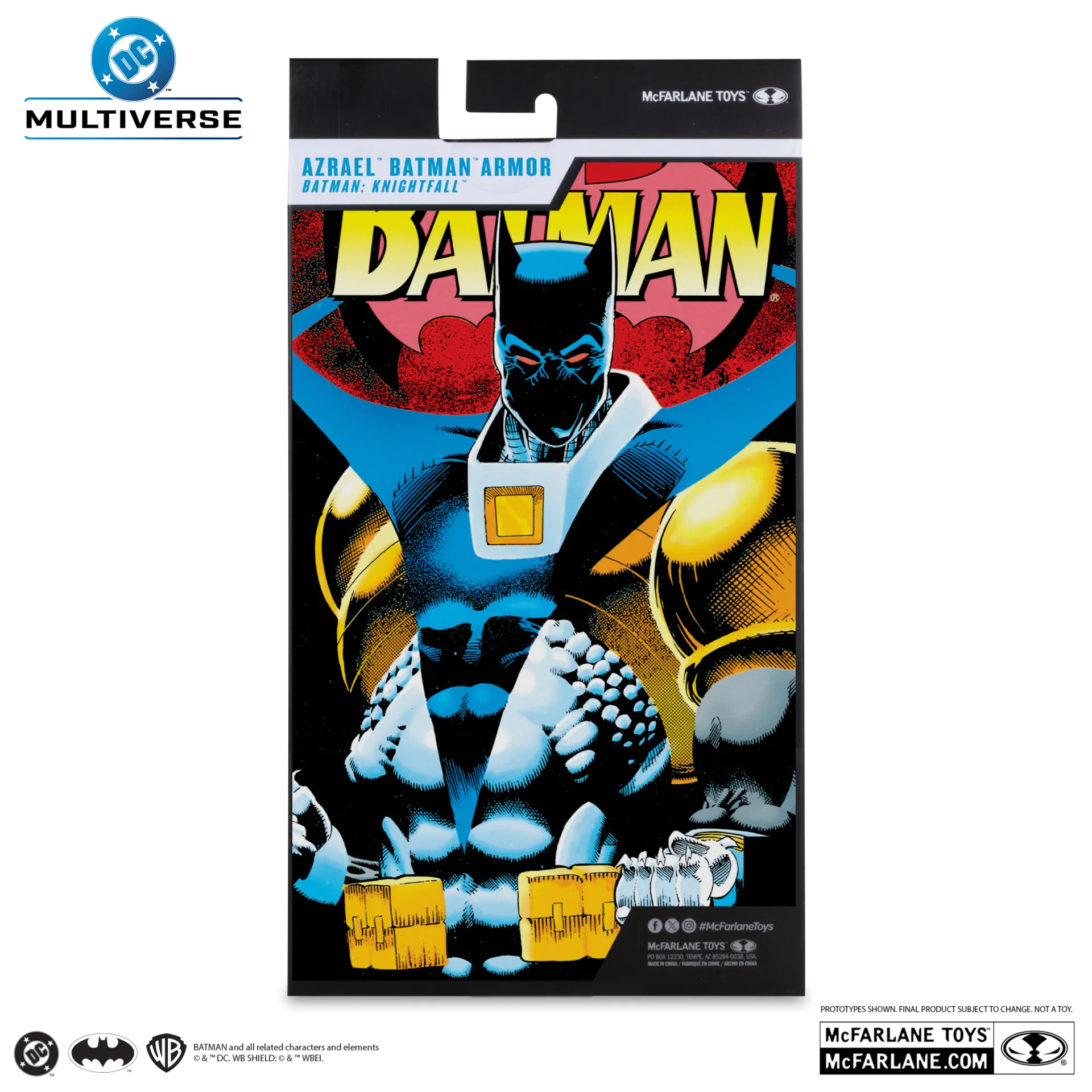 McFarlane Vault DC Multiverse 7INCH Azrael Batman Action Figure DS Modellismo McFarlane Vault Dc Multiverse 7INCH Azrael
