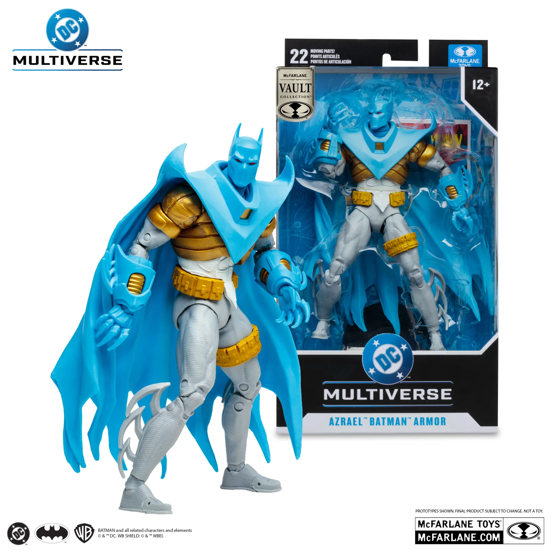 McFarlane Vault DC Multiverse 7INCH Azrael Batman Action Figure DS Modellismo McFarlane Vault Dc Multiverse 7INCH Azrael