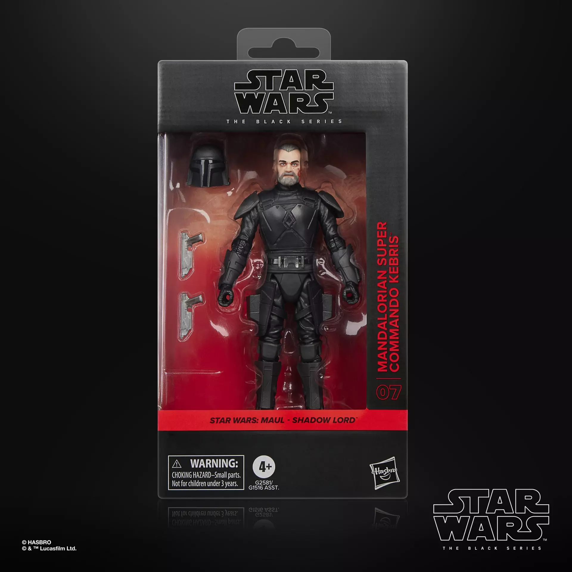 Star Wars Black Series Maul Shadow Lord Mandalorian Super Commando Kebris Action Figure DS Modellismo Star Wars Black Maul Shadow Lord Mandalorian