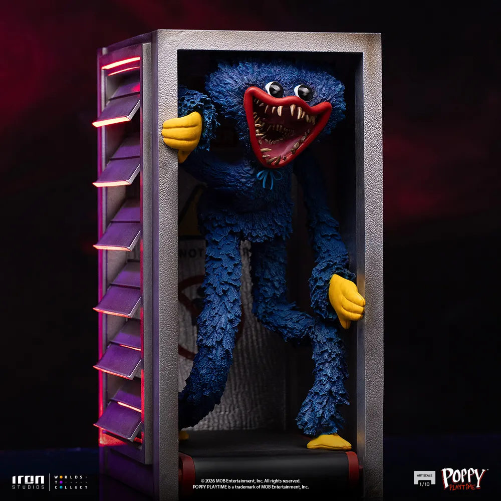 Statua Poppy Playtime Huggy Wuggy 1/10 DS Modellismo Statua Poppy Playtime Huggy Wuggy scala 1/10