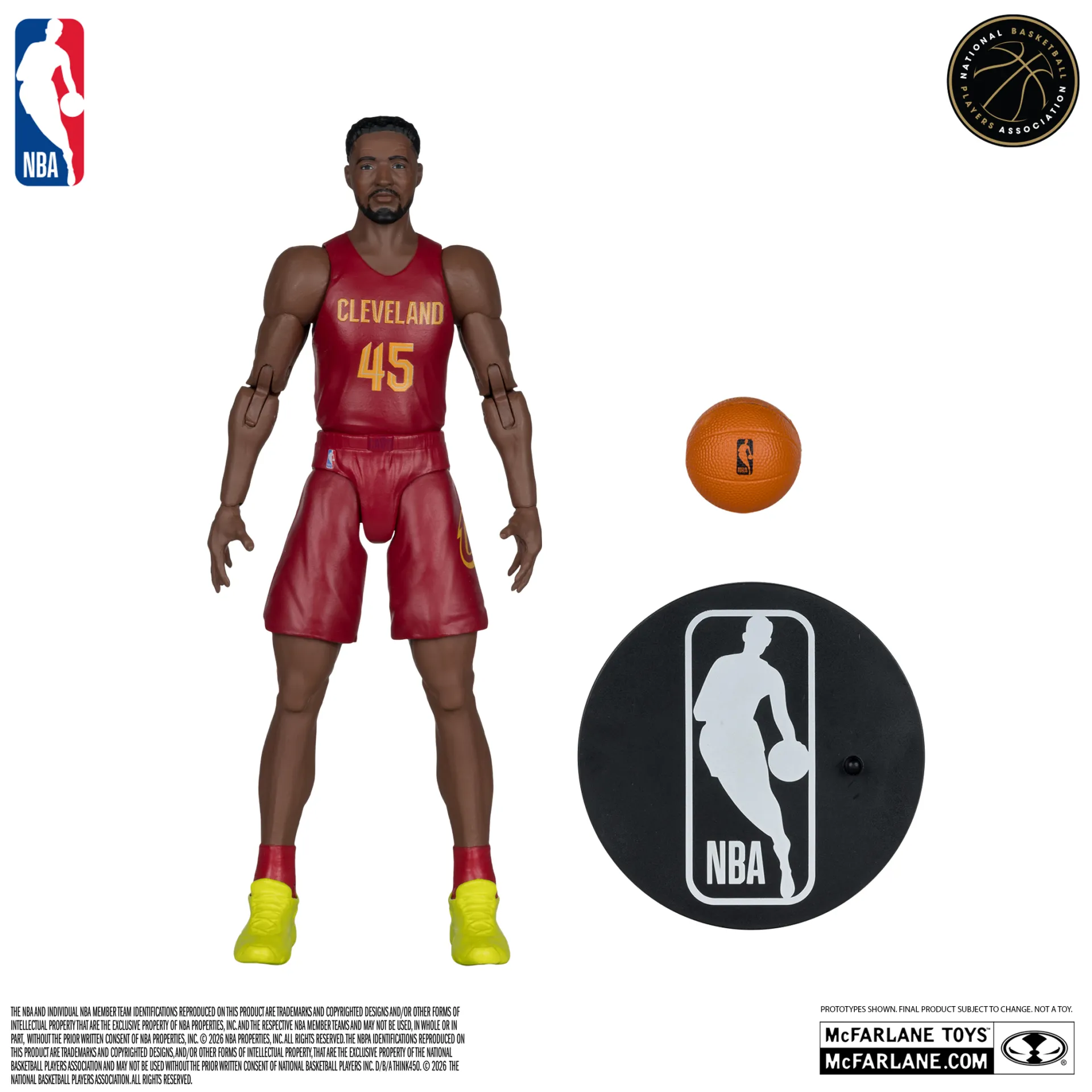NBA 6INCH Articulated Figures WV1 Donovan Mitchell (Cleveland Cavaliers) DS Modellismo Nba 6INCH Articulated WV1 Donovan Mitchell