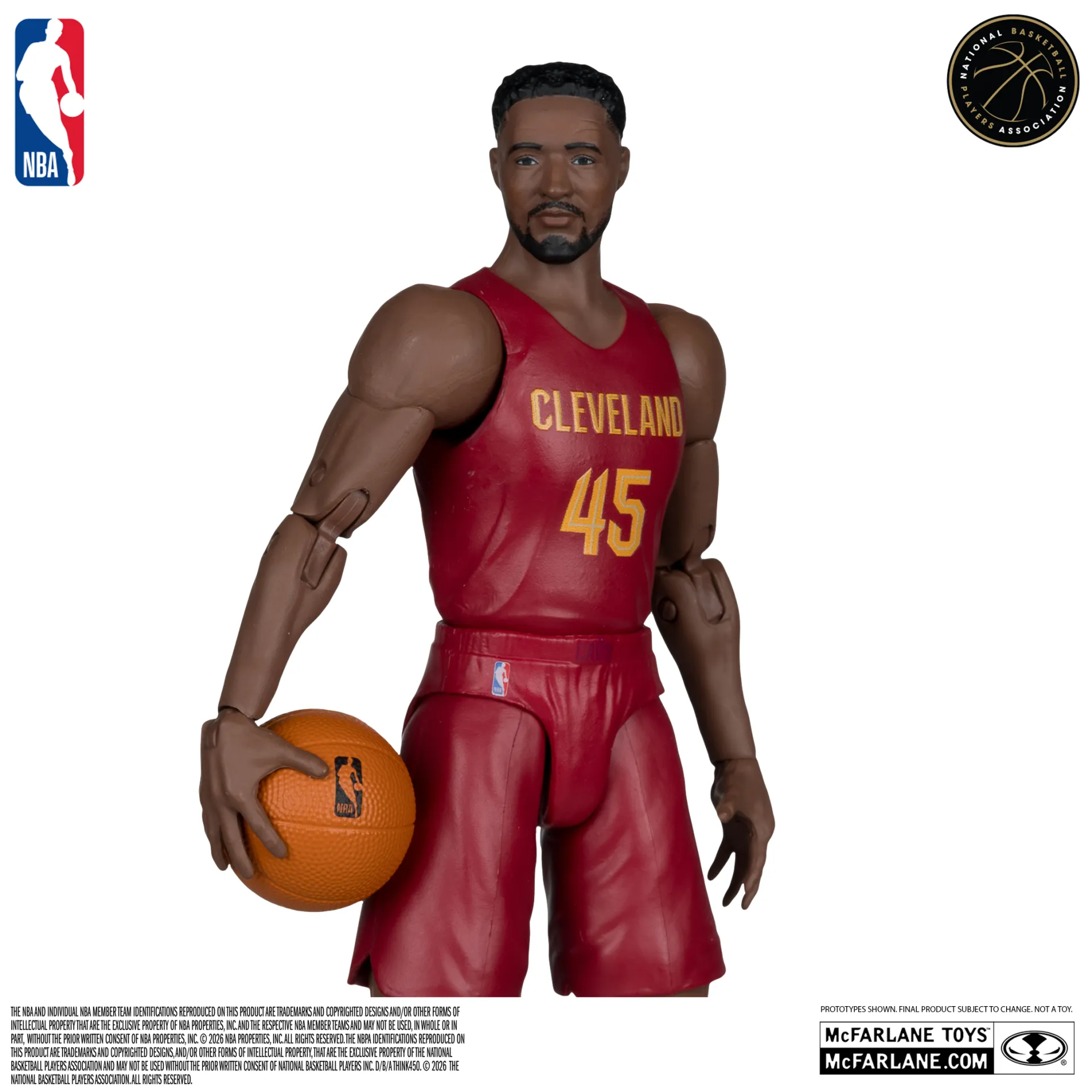 NBA 6INCH Articulated Figures WV1 Donovan Mitchell (Cleveland Cavaliers) DS Modellismo Nba 6INCH Articulated WV1 Donovan Mitchell