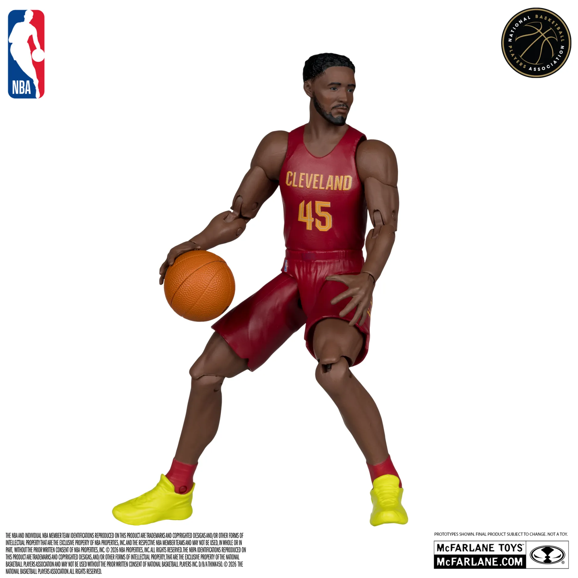 NBA 6INCH Articulated Figures WV1 Donovan Mitchell (Cleveland Cavaliers) DS Modellismo Nba 6INCH Articulated WV1 Donovan Mitchell