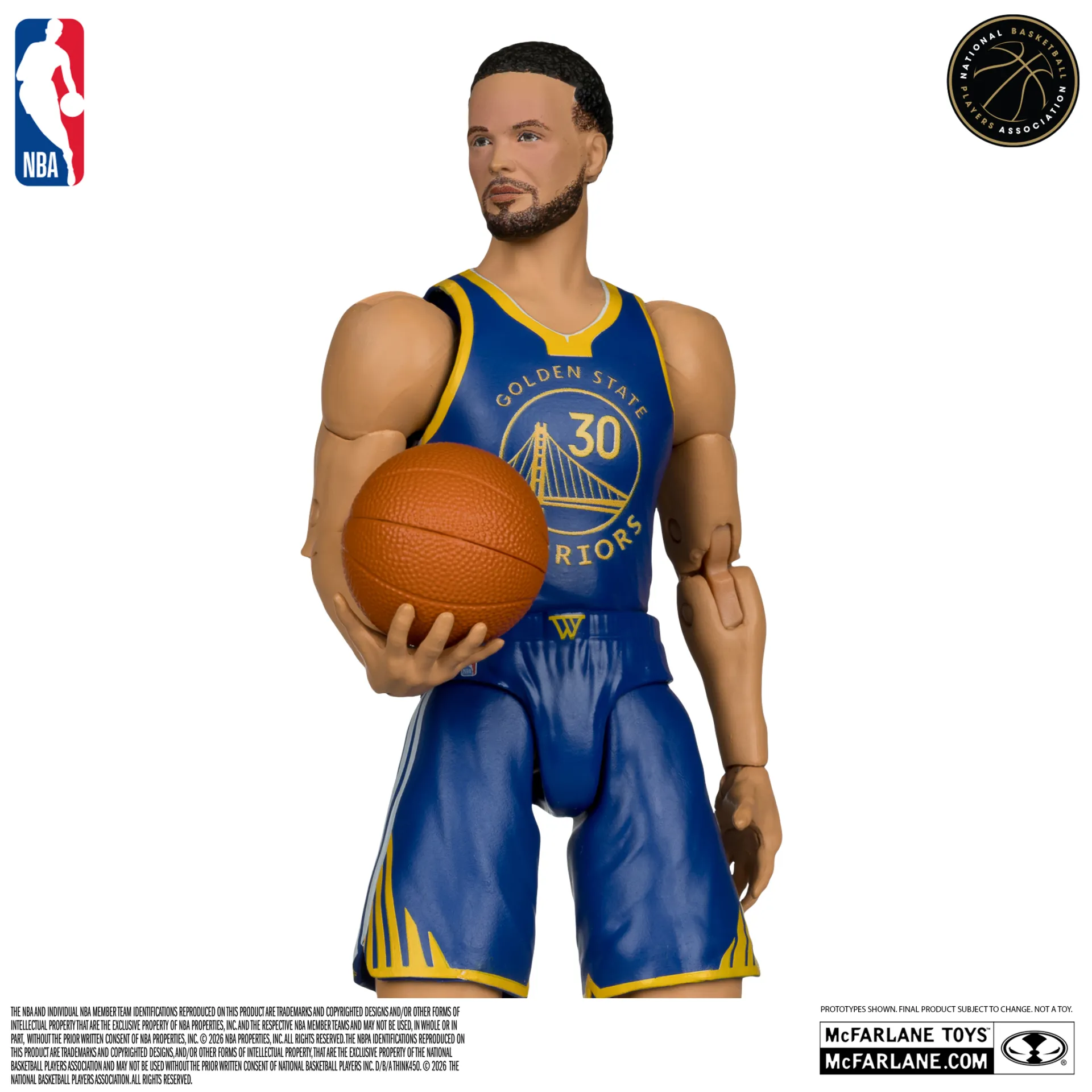 NBA 6INCH Articulated Figures WV1 Stephen Curry (Golden State Warriors) DS Modellismo Nba 6INCH Articulated WV1 Stephen Curry