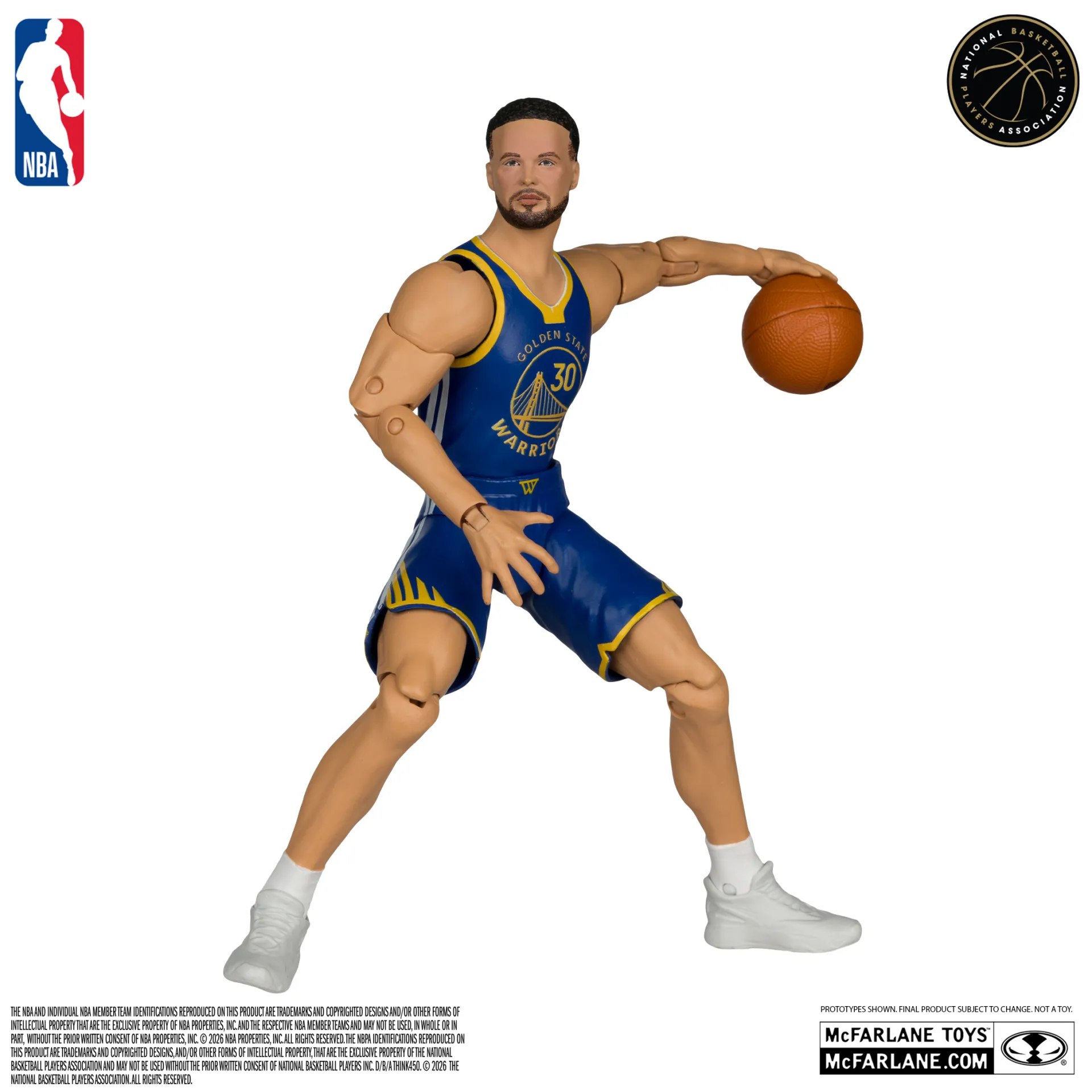 NBA 6INCH Articulated Figures WV1 Stephen Curry (Golden State Warriors) DS Modellismo Nba 6INCH Articulated WV1 Stephen Curry