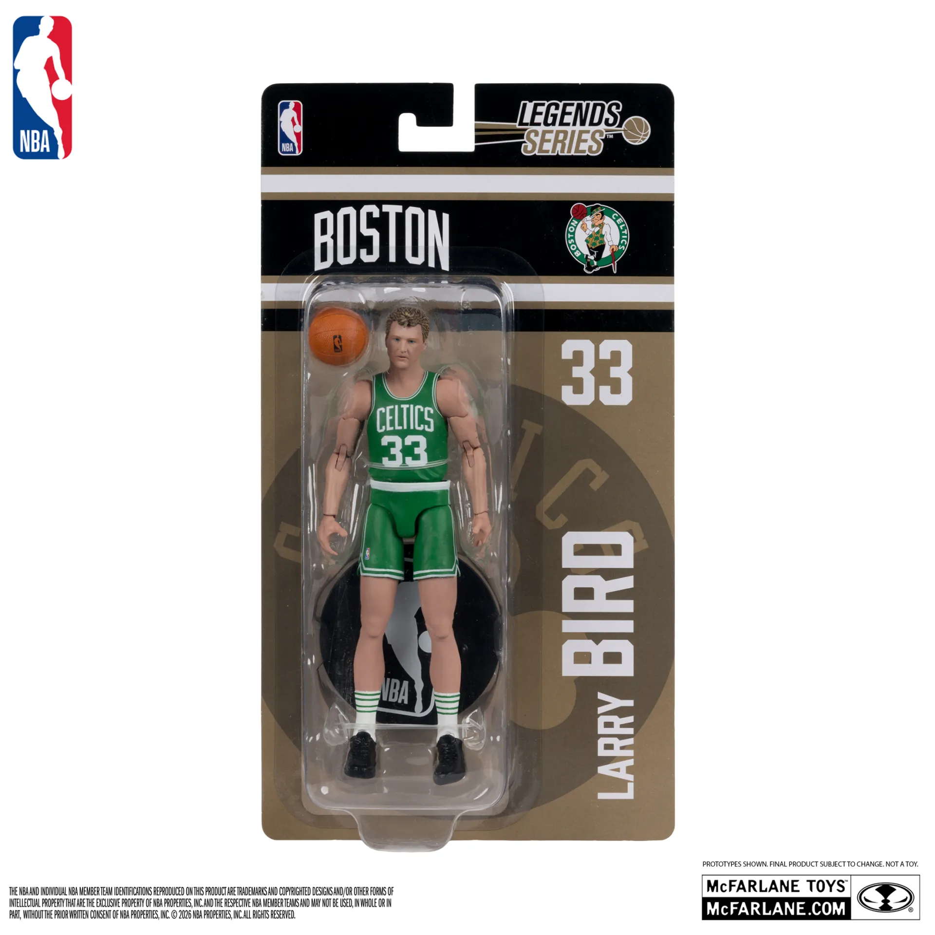 NBA 6INCH Articulated Figures Larry Bird (Legends Series) DS Modellismo Nba 6INCH Articulated Larry Bird