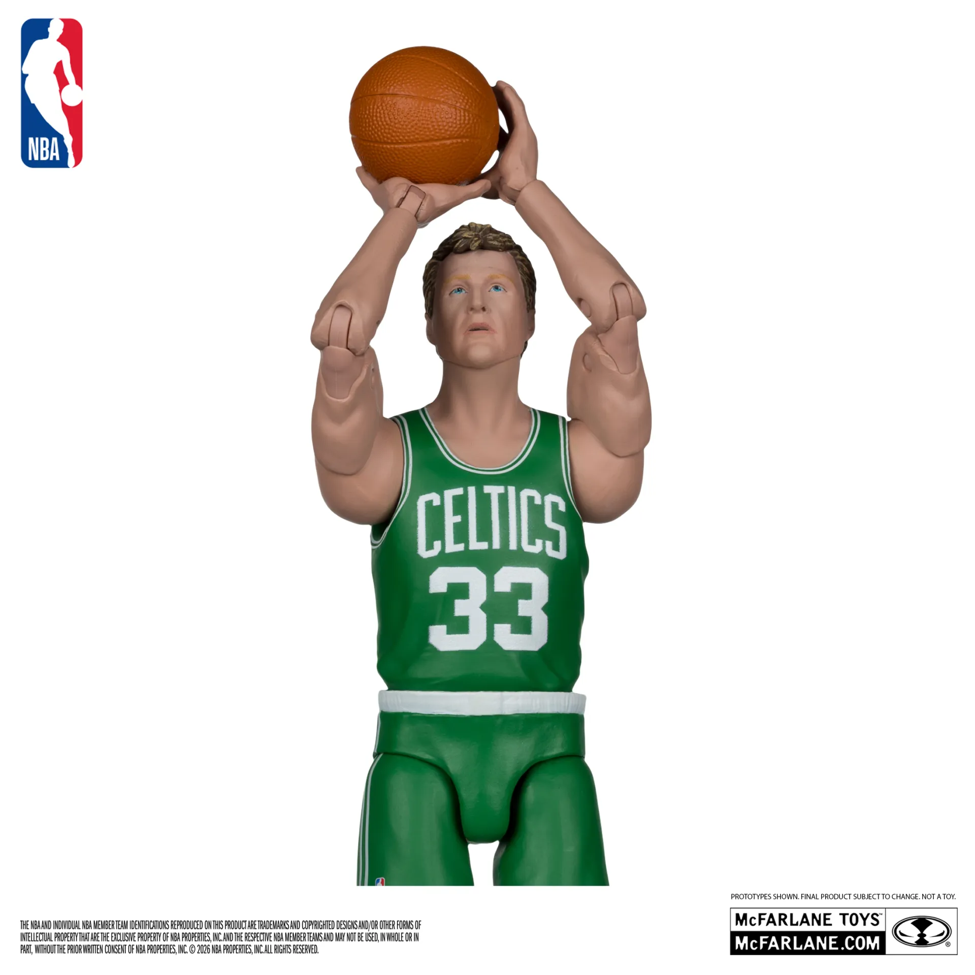 NBA 6INCH Articulated Figures Larry Bird (Legends Series) DS Modellismo Nba 6INCH Articulated Larry Bird