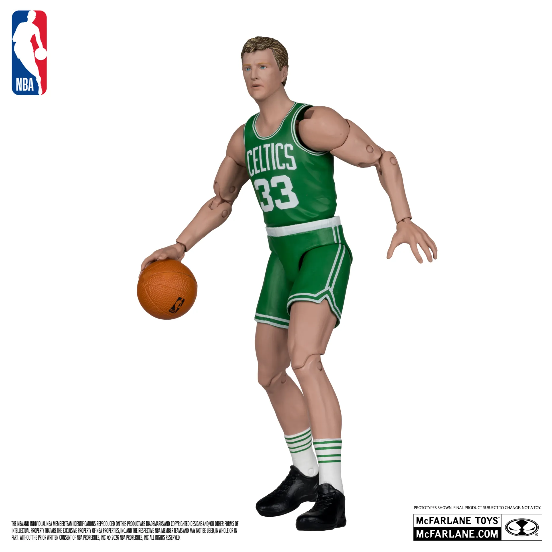 NBA 6INCH Articulated Figures Larry Bird (Legends Series) DS Modellismo Nba 6INCH Articulated Larry Bird