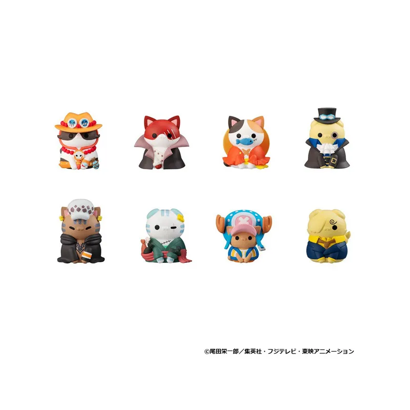 One Piece Mega Cat Project Nyanpiece King OF Paw-rates!! Repeat Display (8) DS Modellismo One Piece Mega Cat Project Nyanpiece King