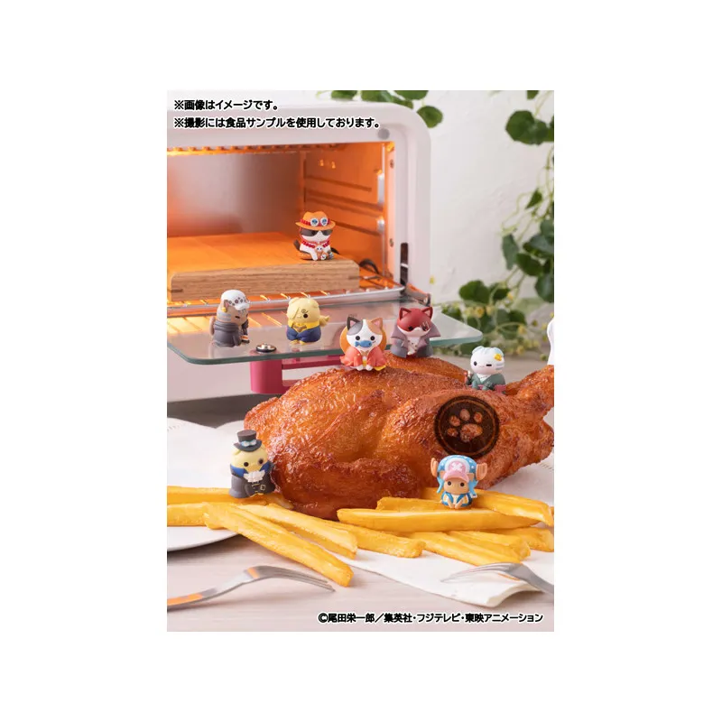 One Piece Mega Cat Project Nyanpiece King OF Paw-rates!! Repeat Display (8) DS Modellismo One Piece Mega Cat Project Nyanpiece King