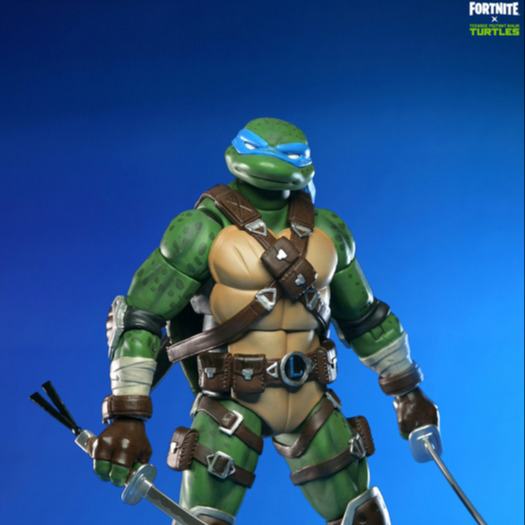 Teenage Mutant Ninja Turtles Fortnite Leonardo Action Figure DS Modellismo Teenage Mutant Ninja Turtles Fortnite