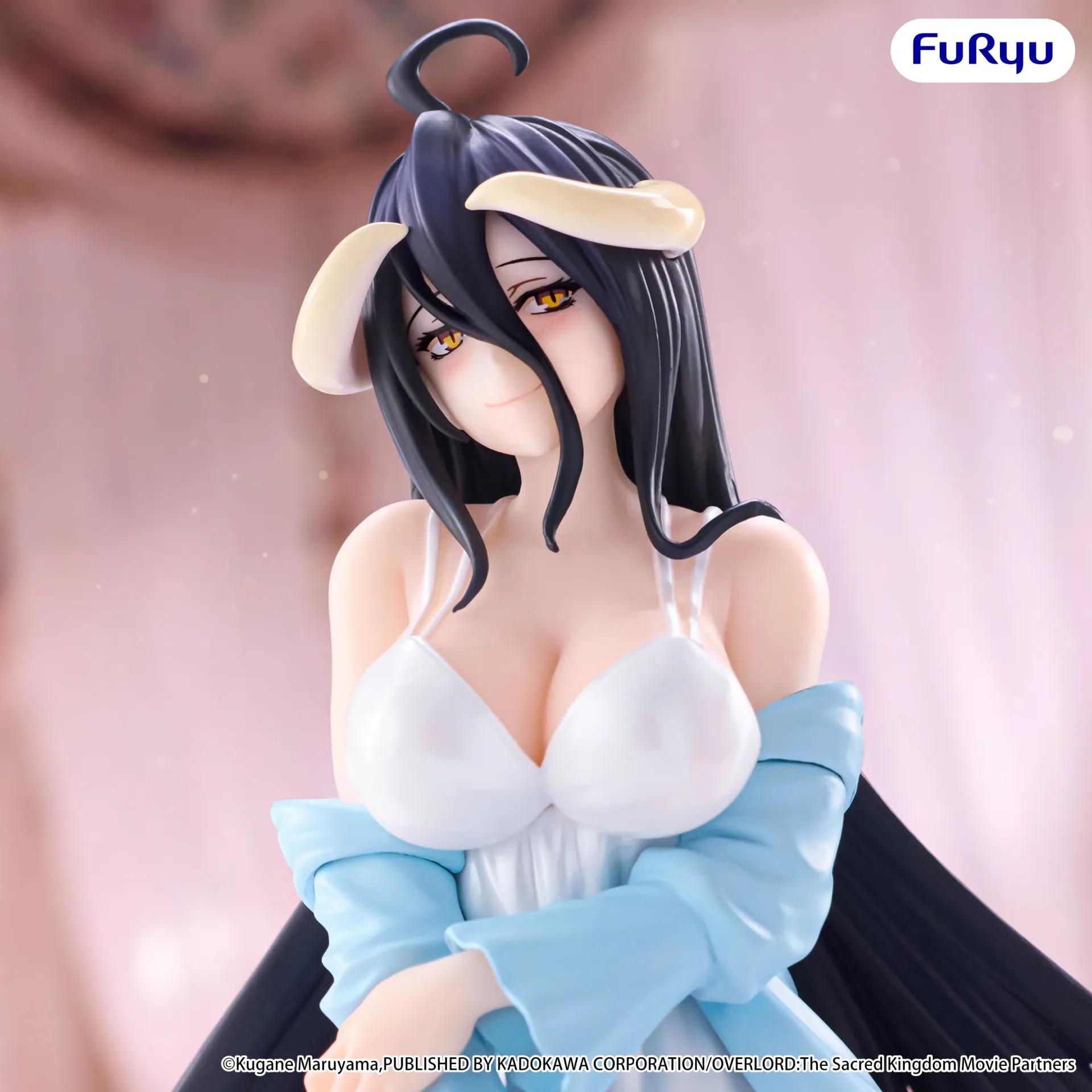 Overlord Albedo Loungewear Pearl White Noodle Stopper Figure DS Modellismo Overlord Albedo Loungewear Pearl White