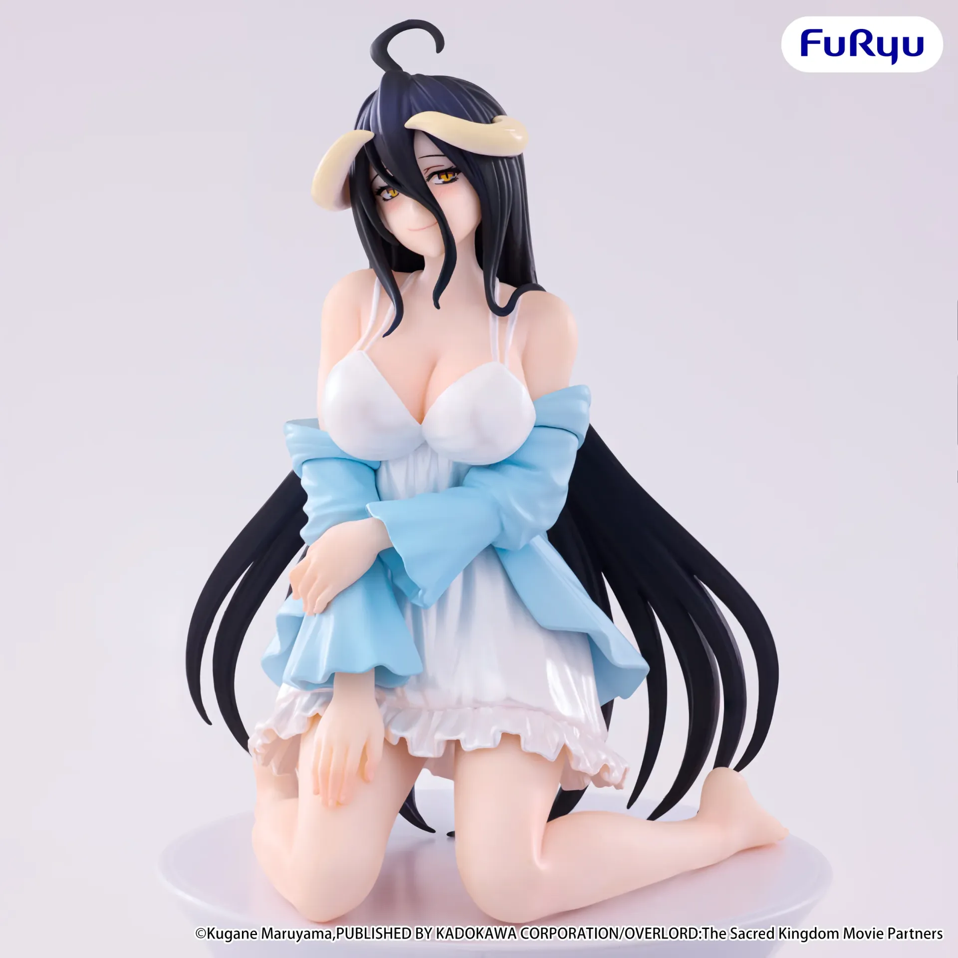 Overlord Albedo Loungewear Pearl White Noodle Stopper Figure DS Modellismo Overlord Albedo Loungewear Pearl White