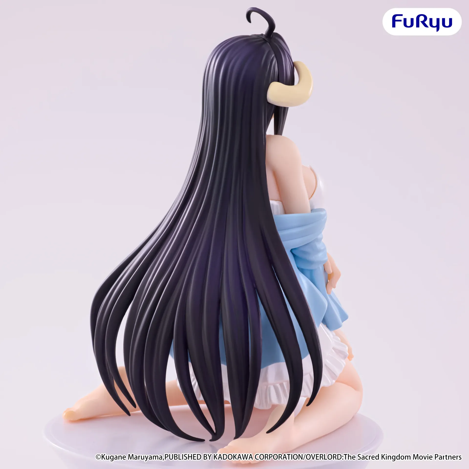 Overlord Albedo Loungewear Pearl White Noodle Stopper Figure DS Modellismo Overlord Albedo Loungewear Pearl White