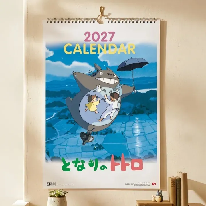 Calendario Il mio vicino Totoro 2027 English Version DS Modellismo Calendario Il mio vicino Totoro 2027 English