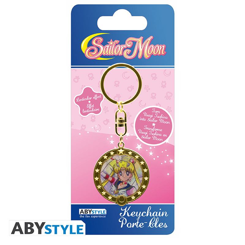 Portachiavi Sailor Moon Usagi & Sailor Moon Lenticular DS Modellismo Portachiavi Sailor Moon Usagi & Sailor Moon