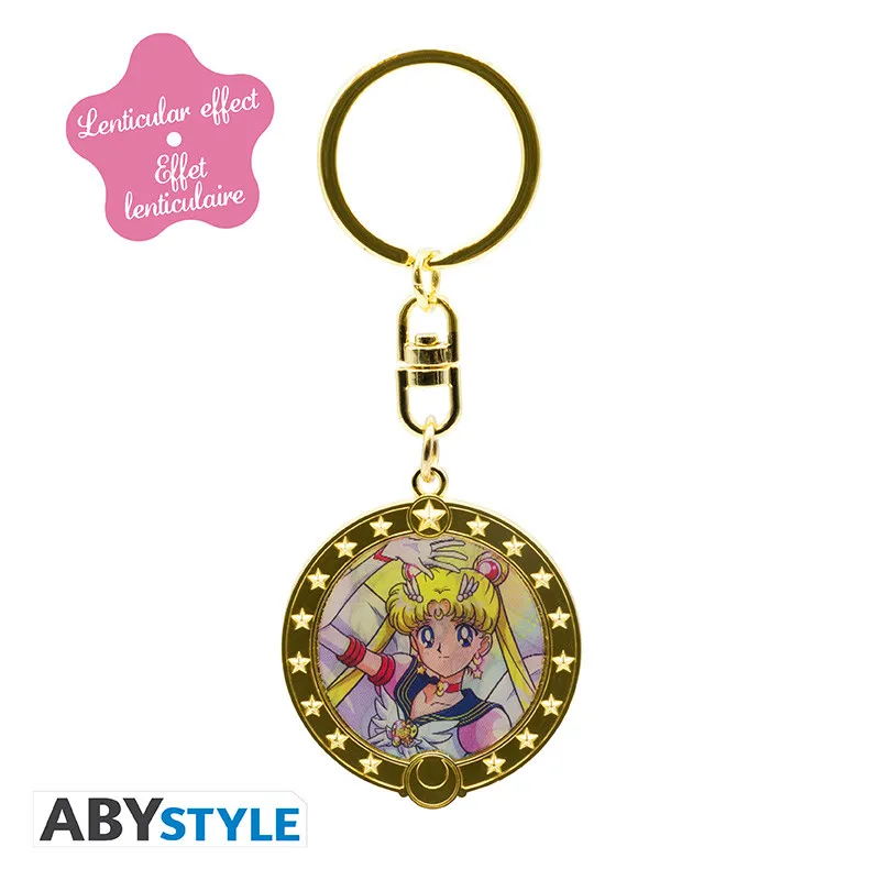 Portachiavi Sailor Moon Usagi & Sailor Moon Lenticular DS Modellismo Portachiavi Sailor Moon Usagi & Sailor Moon