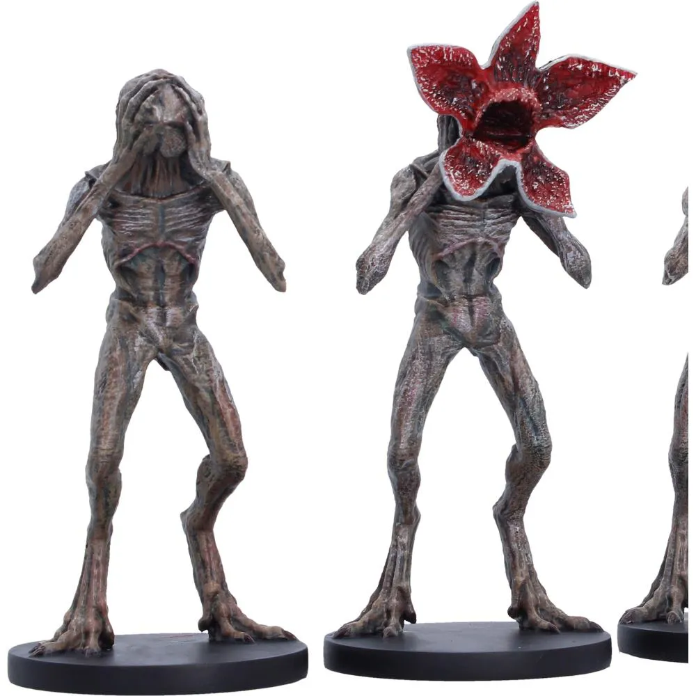 Stranger Things Three Wise Demogorgons Figure DS Modellismo Stranger Things Three Wise Demogorgons