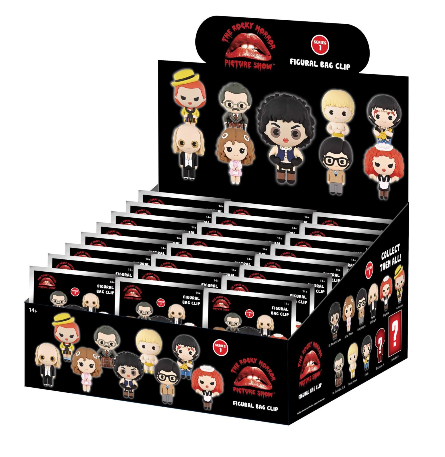 Clip ferma sacchetti Rocky Horror Blind Box Display (24) DS Modellismo Clip ferma sacchetti Rocky Horror Blind Box
