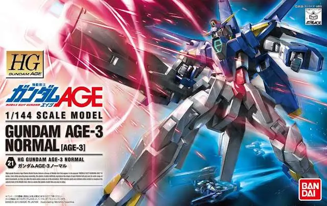HG Gundam AGE-3 Normal 1/144 DS Modellismo Hg Gundam AGE-3 Normal scala 1/144
