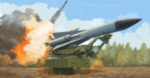 Russian 5V28 5P72 Launcher SAM-5 scala 1/35