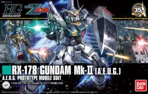 Hguc Gundam RX-178 Mk II Aeug scala 1/144