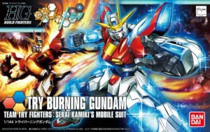 Hgbf Gundam Burning Try scala 1/144
