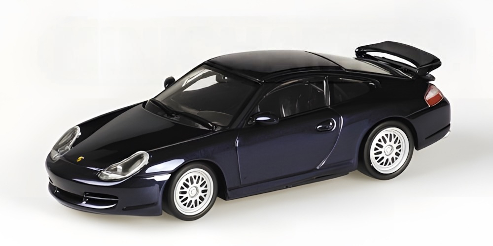 Porsche 911 GT3 1999 Blue Metallic DS Modellismo Porsche 911 GT3 1999 Blue scala 1/43