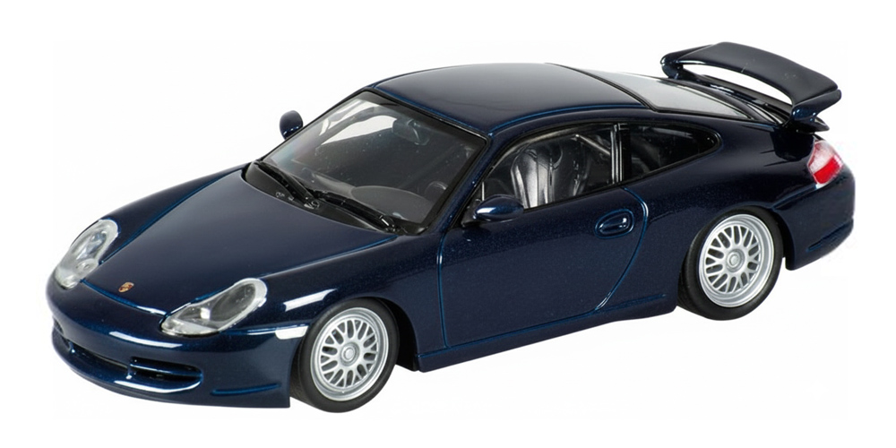 Porsche 911 GT3 1999 Blue Metallic DS Modellismo Porsche 911 GT3 1999 Blue scala 1/43