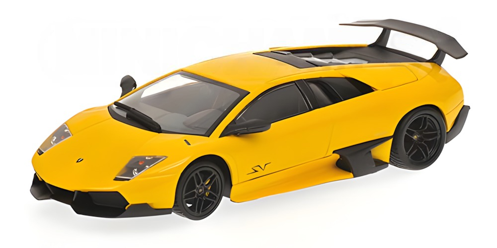 Lamborghini Murcielago LP 670-4 SV 2009 Yellow DS Modellismo Lamborghini Murcielago Lp 670-4 scala 1/43